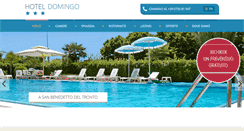 Desktop Screenshot of hoteldomingo.com